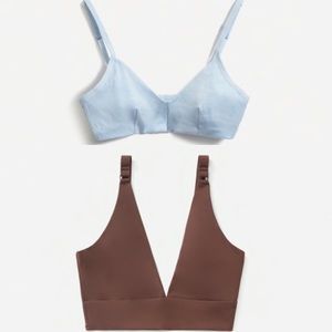 Everlane bralet set of 2
